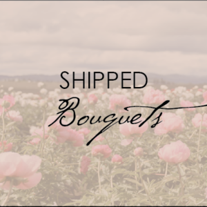 Fresh Cut Peony Bouquets - Shipping